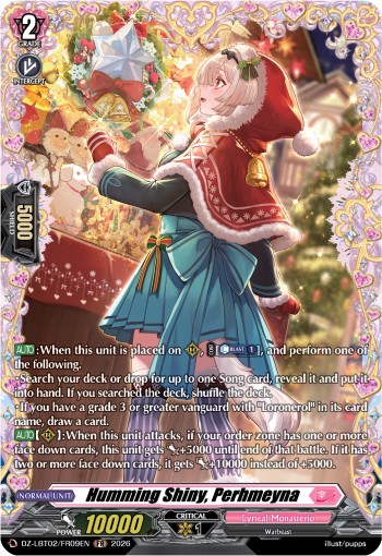 Humming Shiny, Perhmeyna (FR)