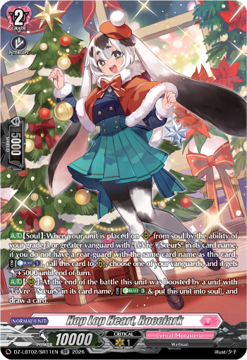 Hop Lop Heart, Rocclark (SR)