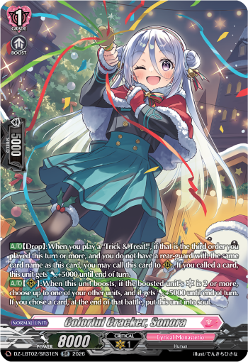 Colorful Cracker, Sonora (SR)