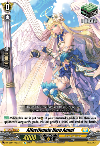 Affectionate Harp Angel (Re)