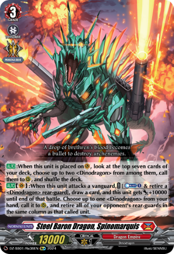 Steel Baron Dragon, Spinomarquis (Re+)