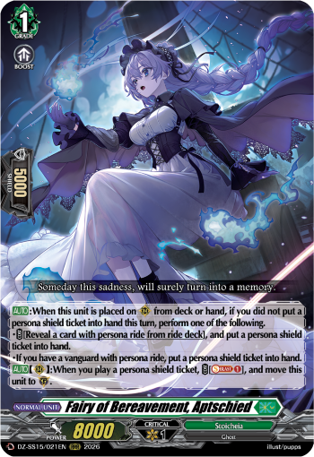 Fairy of Bereavement, Aptschied (RRR)