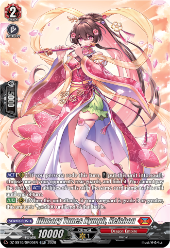 Illusory Tunes Nymph, Keishou (SR)
