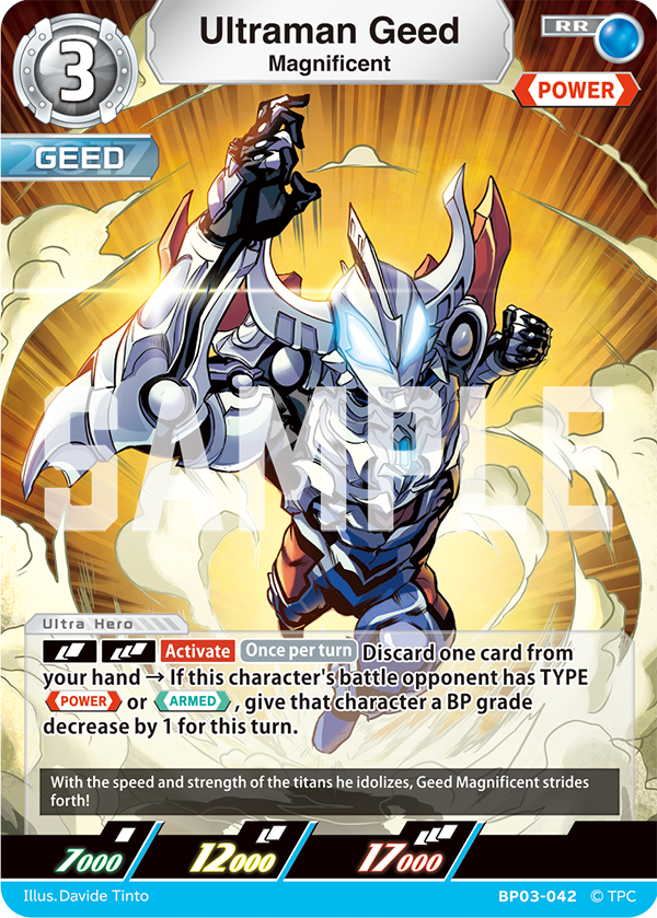 Ultraman Geed - Magnificent [Level 3] (RR)