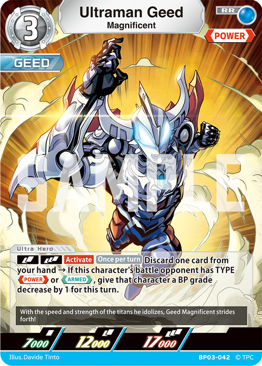 Ultraman Geed - Magnificent [Level 3] (RR)