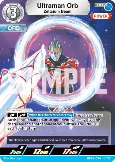 Ultraman Orb - Zettcium Beam [Level 3] (RR)
