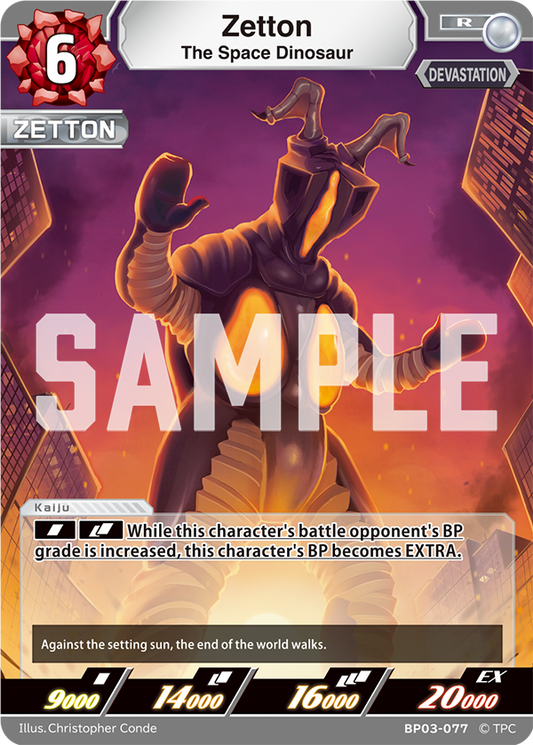 Zetton - The Space Dinosaur [Level 6] (R)