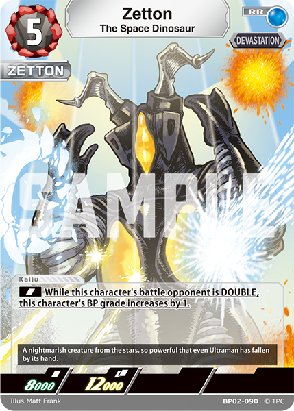 Zetton - The Space Dinosaur [Level 5] (RR)