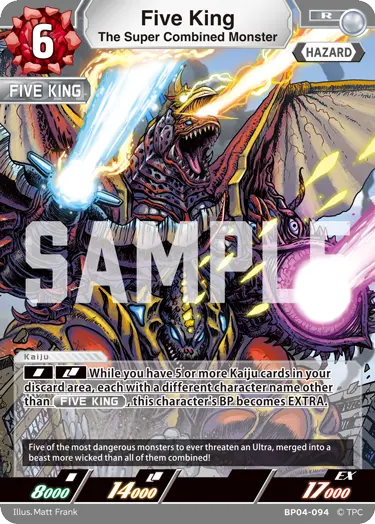 Five King - The Super Combined Monster [Level 6] (R)