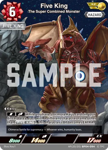 Five King - The Super Combined Monster [Level 6] (AP)