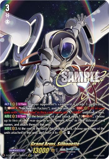 Grand Arms, Silhouette + Both Arms (SECV)