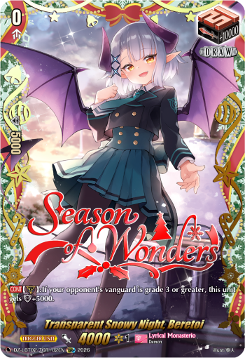 Transparent Snowy Night, Beretoi (TGR+)