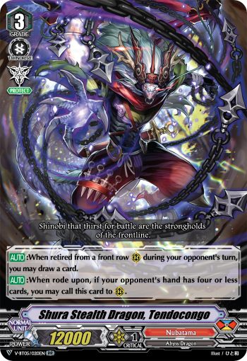 Shura Stealth Dragon, Tendocongo