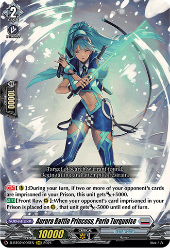 Aurora Battle Princess, Perio Turquoise