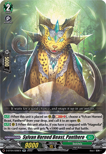 Sylvan Horned Beast, Panthero