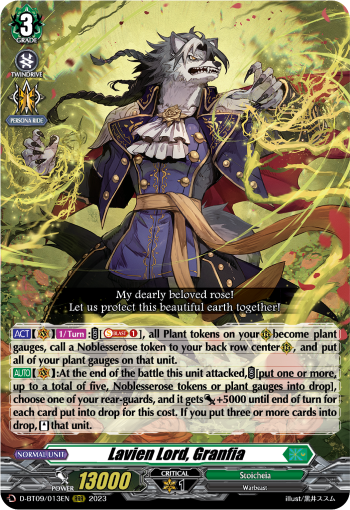 Lavien Lord, Granfia