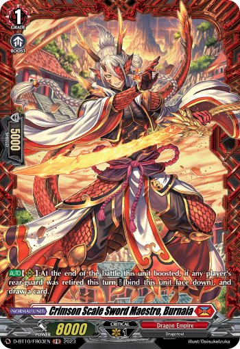 Crimson Scale Sword Maestro, Burnaia (FR)