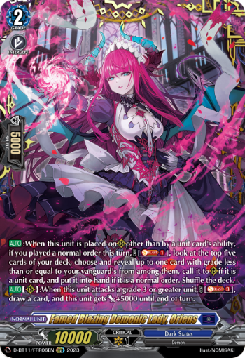 Famed Blazing Demonic Lady, Oriens (FFR)