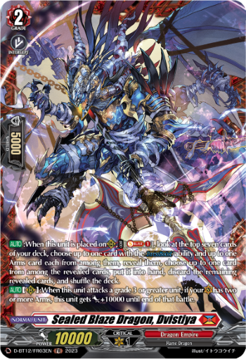 Sealed Blaze Dragon, Dvistiya (FR)