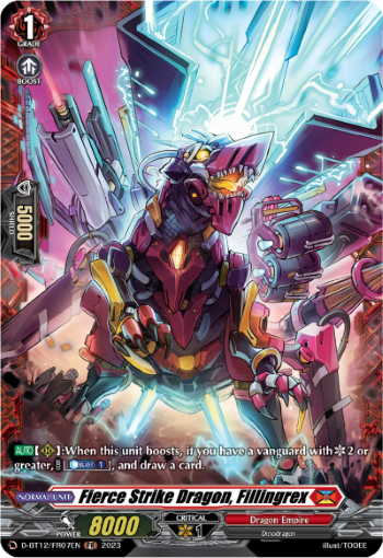 Fierce Strike Dragon, Fillingrex (FR)
