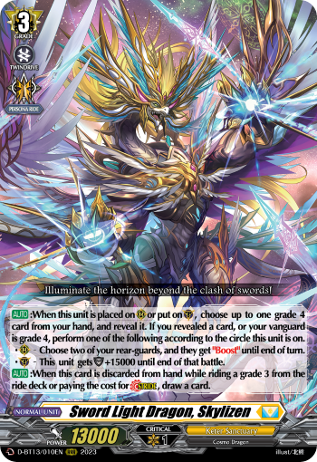 Sword Light Dragon, Skylizen