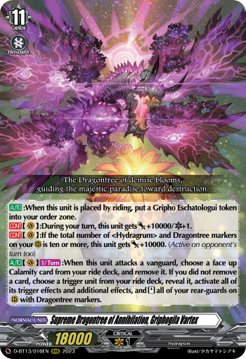 Supreme Dragontree of Annihilation, Griphogila Vartex