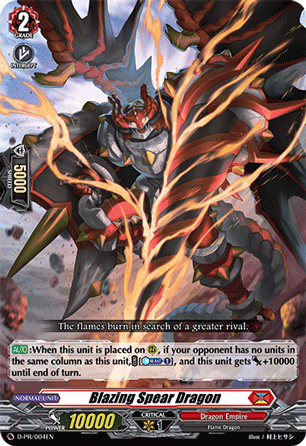 Blazing Spear Dragon (PR)