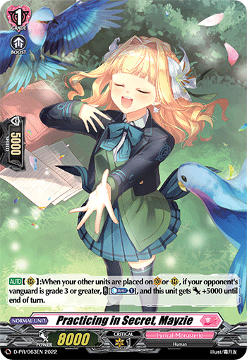 Practicing in Secret, Mayzie (PR-FOIL)