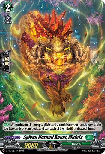 Sylvan Horned Beast, Mafels (PR-FOIL)