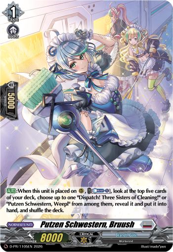 Putzen Schwestern, Bruush (PR-FOIL)