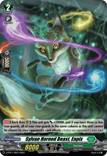 Sylvan Horned Beast, Enpix (PR-FOIL)