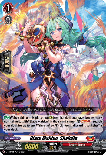 Blaze Maiden, Shahdia (PR-FOIL)