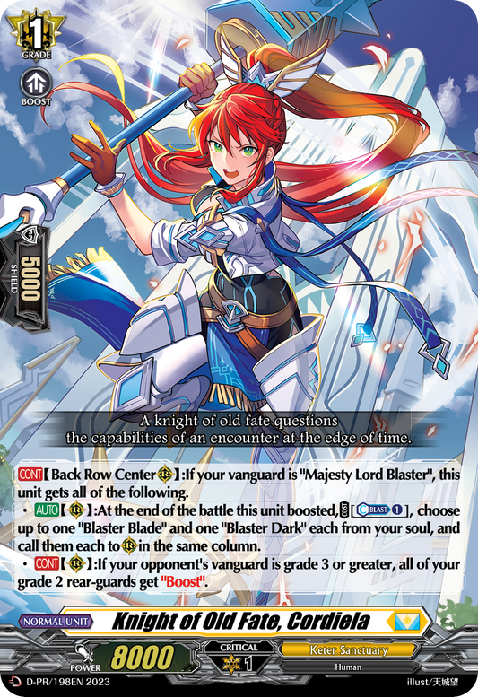 Knight of Old Fate, Cordiela (PR)