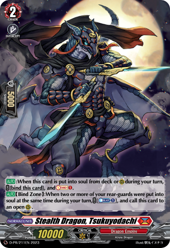 Stealth Dragon, Tsukuyodachi (PR-FOIL)