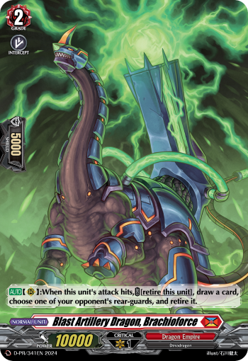 Blast Artillery Dragon, Brachioforce (PR-FOIL)