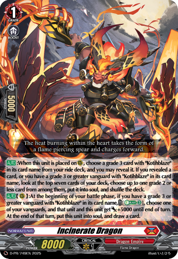 Incinerate Dragon (PR)
