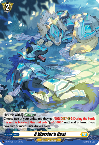 A Warrior's Rest (PR-FOIL)