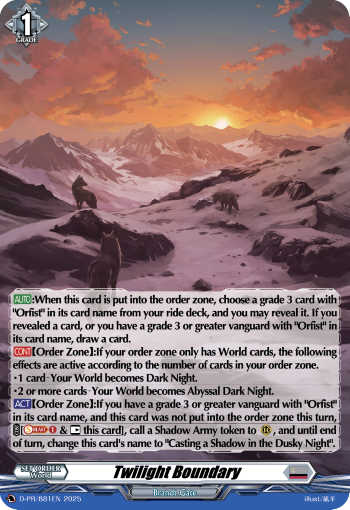 Twilight Boundary (PR-FOIL)