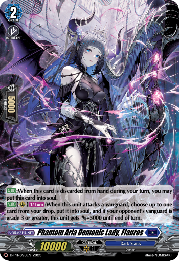 Phantom Aria Demonic Lady, Flauros (PR-FOIL)