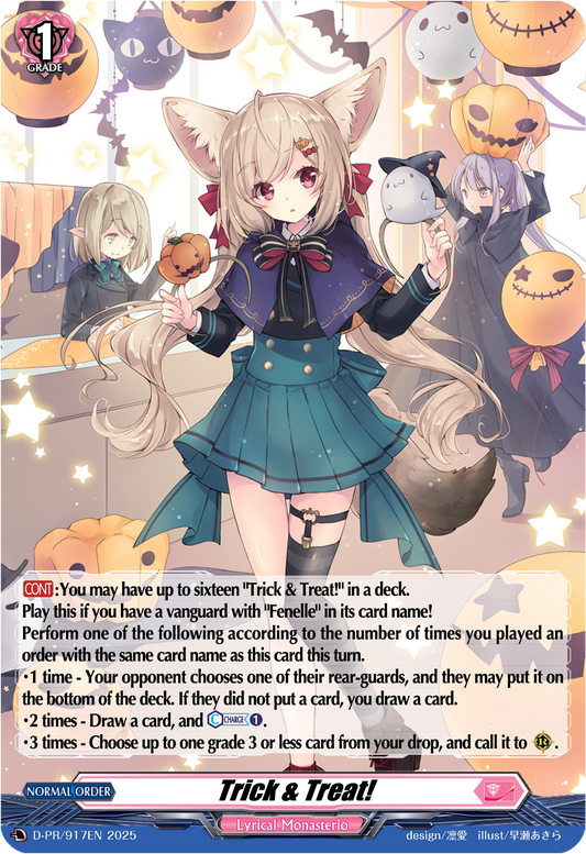 Trick & Treat! (PR-FOIL)