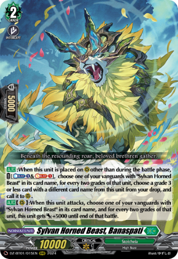 Sylvan Horned Beast, Banaspati (RRR)