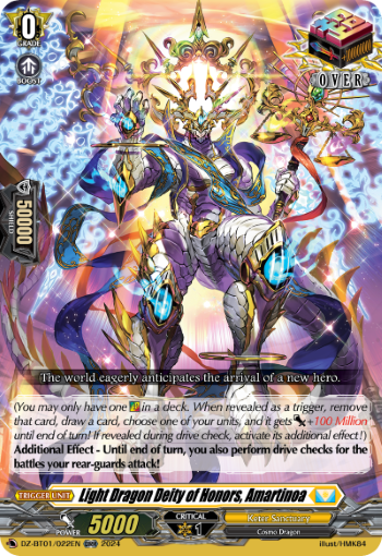 Light Dragon Deity of Honors, Amartinoa (ORR)