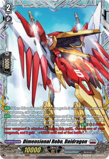 Dimensional Robo, Daidragon (FR)