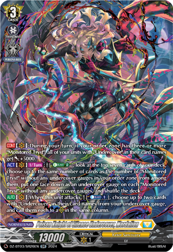 Poison Knight of Silence Undercover, Mordalion (SR)