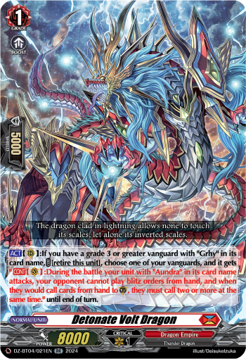 Detonate Volt Dragon (RR)