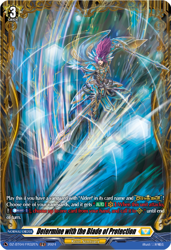 Determine with the Blade of Protection (FR)