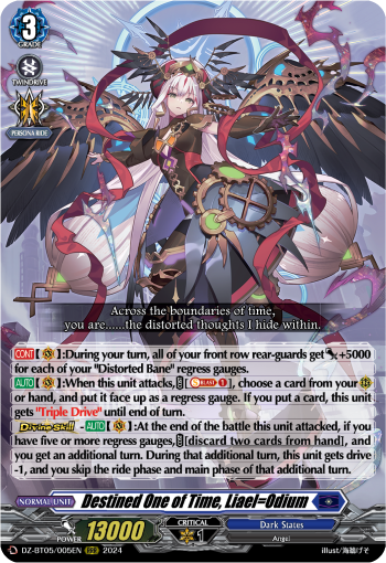 Destined One of Time, Liael=Odium (RRR)