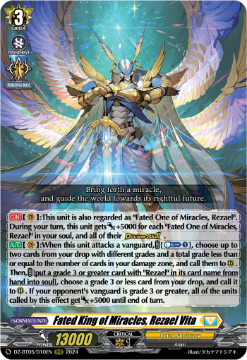 Fated King of Miracles, Rezael Vita (RRR)