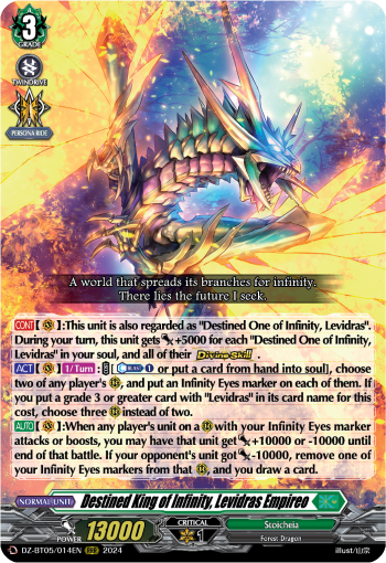 Destined King of Infinity, Levidras Empireo (RRR)