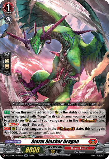 Storm Slasher Dragon (RR)